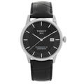  Shop Authentic Tissot T Classic Luxury Powermatic 80 Black Dial Black Leather Strap Watch For Men - T086.408.16.051.00 - Luxxuri