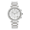  Shop Authentic Michael Kors Parker Silver Dial Silver Steel Strap Watch for Women - MK5353 - Luxxuri