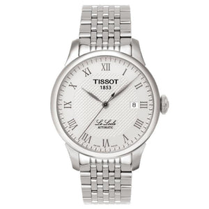 Shop Authentic Tissot T Classic Le Locle Automatic White Dial Silver Steel Strap Watch For Men - T41.1.483.33 - Luxxuri
