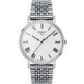  Shop Authentic Tissot T Classic Everytime White Dial Silver Mesh Bracelet Watch For Men - T109.410.11.033.00 - Luxxuri