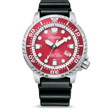  Shop Authentic Citizen Eco Drive Promaster Marine Red Dial Black Rubber Strap Watch For Men - BN0159-15X - Luxxuri