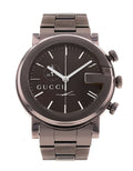  Shop Authentic Gucci G Chrono Brown Dial Brown Steel Strap Watch For Men - YA101341 - Luxxuri