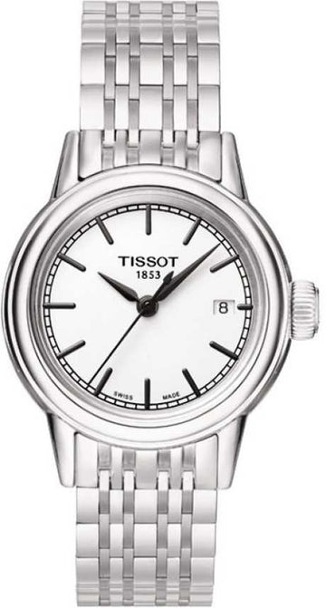  Shop Authentic Tissot Carson Lady Steel Quartz Watch For Women - T085.210.11.011.00 - Luxxuri