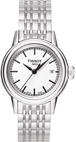  Shop Authentic Tissot Carson Lady Steel Quartz Watch For Women - T085.210.11.011.00 - Luxxuri