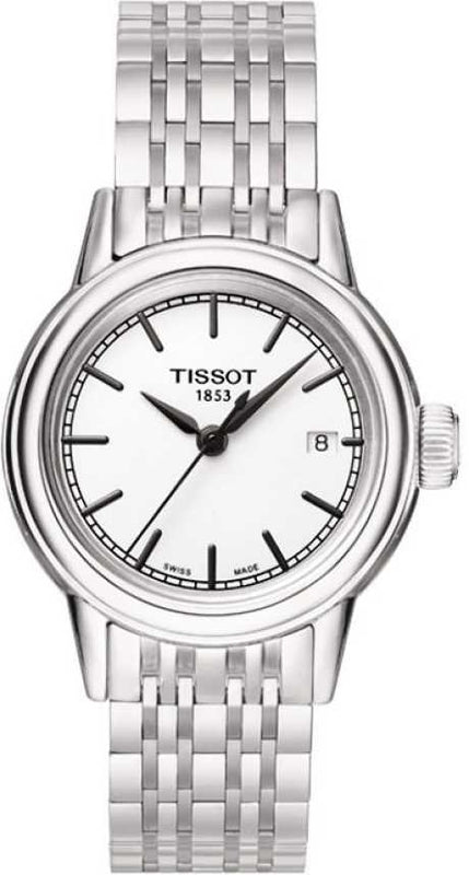  Shop Authentic Tissot Carson Lady Steel Quartz Watch For Women - T085.210.11.011.00 - Luxxuri