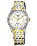  Shop Authentic Tissot T Classic T One Automatic Silver Dial Two Tone Steel Strap Watch For Men - T038.430.22.037.00 - Luxxuri
