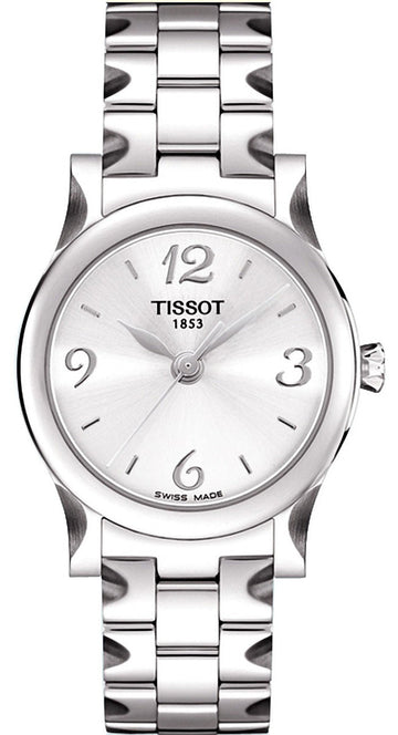  Shop Authentic Tissot Stylis-T Classic Silver Dial Watch For Women - T028.210.11.037.00 - Luxxuri