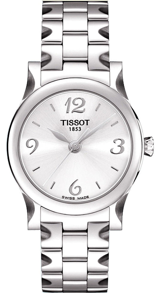  Shop Authentic Tissot Stylis-T Classic Silver Dial Watch For Women - T028.210.11.037.00 - Luxxuri