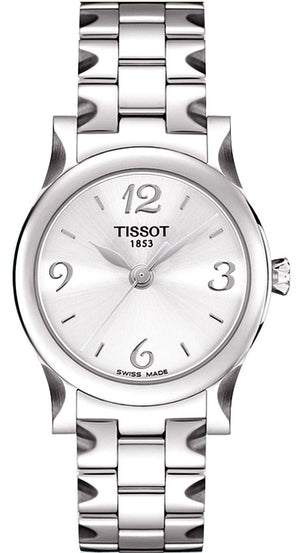  Shop Authentic Tissot Stylis-T Classic Silver Dial Watch For Women - T028.210.11.037.00 - Luxxuri