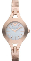  Shop Authentic Emporio Armani Chiara Analog White Dial Rose Gold Steel Strap Watch For Women - AR7329 - Luxxuri