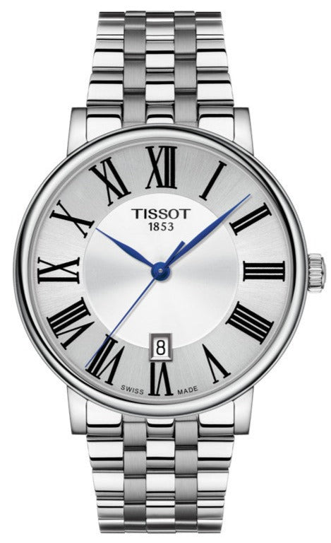  Shop Authentic Tissot Carson Premium Silver Dial Silver Steel Strap Watch For Men - T122.410.11.033.00 - Luxxuri