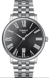  Shop Authentic Tissot Carson Premium Black Dial Silver Steel Strap Watch For Men - T122.410.11.053.00 - Luxxuri