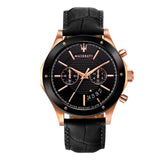  Shop Authentic Maserati Circuito Black Dial Black Leather Strap Watch For Men - R8871627001 - Luxxuri