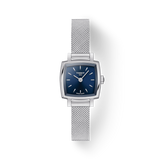  Shop Authentic Tissot Lovely Square Blue Dial Silver Mesh Bracelet Watch For Women - T058.109.11.041.00 - Luxxuri