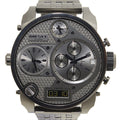  Shop Authentic Diesel Mr Daddy 1.0 Gray Dial Gray Stainless Steel Watch For Men - DZ7247 - Luxxuri