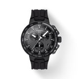  Shop Authentic Tissot T Race Cycling Chronograph Black Dial Black Rubber Strap Watch For Men - T111.417.37.441.03 - Luxxuri
