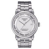  Shop Authentic Tissot Luxury Powermatic 80 Silver Dial Silver Steel Strap Watch For Men - T086.408.11.031.00 - Luxxuri
