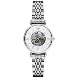  Shop Authentic Emporio Armani Meccanico Mother of Pearl Dial Silver Steel Strap Watch For Women - AR1991 - Luxxuri
