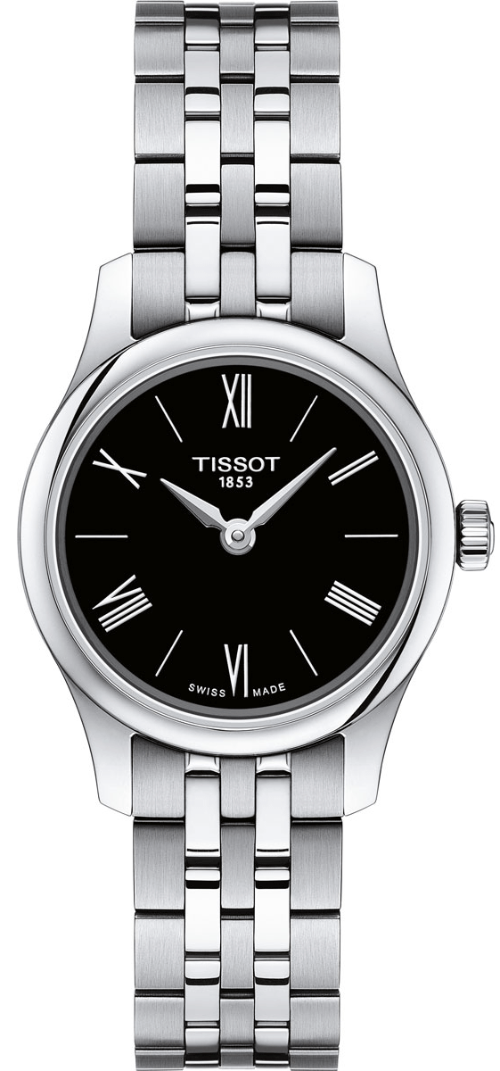  Shop Authentic Tissot T Classic Tradition 5.5 Lady Black Dial Watch For Women - T063.009.11.058.00 - Luxxuri