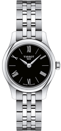  Shop Authentic Tissot T Classic Tradition 5.5 Lady Black Dial Watch For Women - T063.009.11.058.00 - Luxxuri