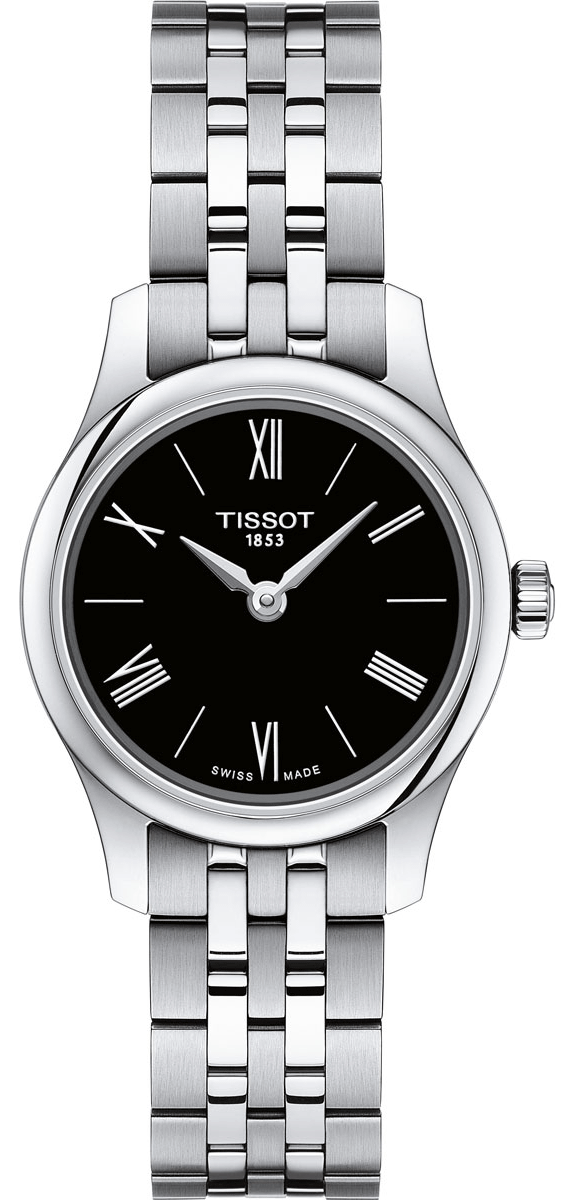  Shop Authentic Tissot T Classic Tradition 5.5 Lady Black Dial Watch For Women - T063.009.11.058.00 - Luxxuri