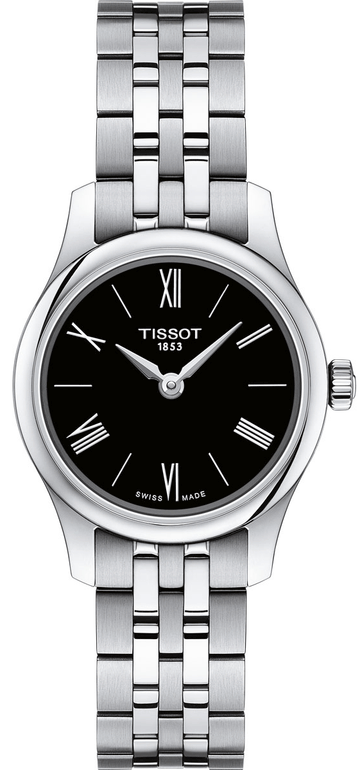  Shop Authentic Tissot T Classic Tradition 5.5 Lady Black Dial Watch For Women - T063.009.11.058.00 - Luxxuri
