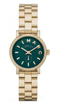  Shop Authentic Marc Jacobs Baker Green Dial Gold Steel Strap Watch for Women - MBM3249 - Luxxuri