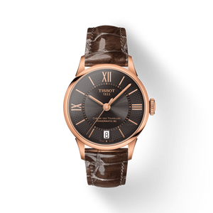  Shop Authentic Tissot Chemin Des Tourelles Powermatic 80 Lady Brown Dial Brown Leather Strap Watch For Women - T099.207.36.448.00 - Luxxuri