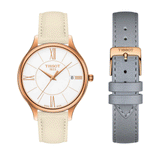  Shop Authentic Tissot T Lady Bella Ora Round White Dial Beige Leather Strap Watch For Women - T103.210.36.018.00 - Luxxuri
