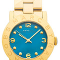  Shop Authentic Marc Jacobs Amy Green Dial Gold Steel Strap Watch for Women - MBM8624 - Luxxuri
