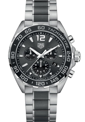 Shop Authentic Tag Heuer Formula 1 Anthracite Dial Two Tone Steel Strap Watch For Men - CAZ1011.BA0843 - Luxxuri