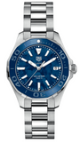  Shop Authentic Tag Heuer Aquaracer Blue Dial Silver Steel Strap Watch for Women - WAY131S.BA0748 - Luxxuri