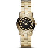  Shop Authentic Marc Jacobs Amy Black Dial Gold Steel Strap Watch for Women - MBM3336 - Luxxuri