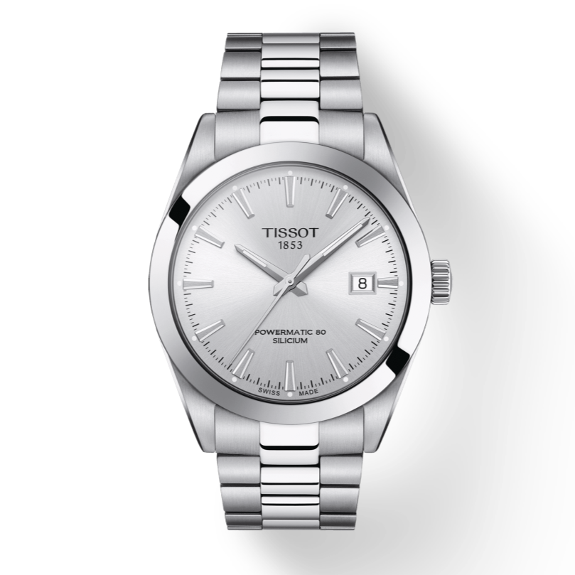  Shop Authentic Tissot Gentleman Powermatic 80 Silicium Silver Dial Silver Steel Strap Watch For Men - T127.407.11.031.00 - Luxxuri