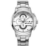  Shop Authentic Maserati Ingegno Chronograph White Dial Silver Steel Strap Watch For Men - R8873619004 - Luxxuri