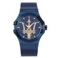 Maserati Potenza Blue Dial Edition 42mm Mesh Bracelet Watch For Men - R8853108008