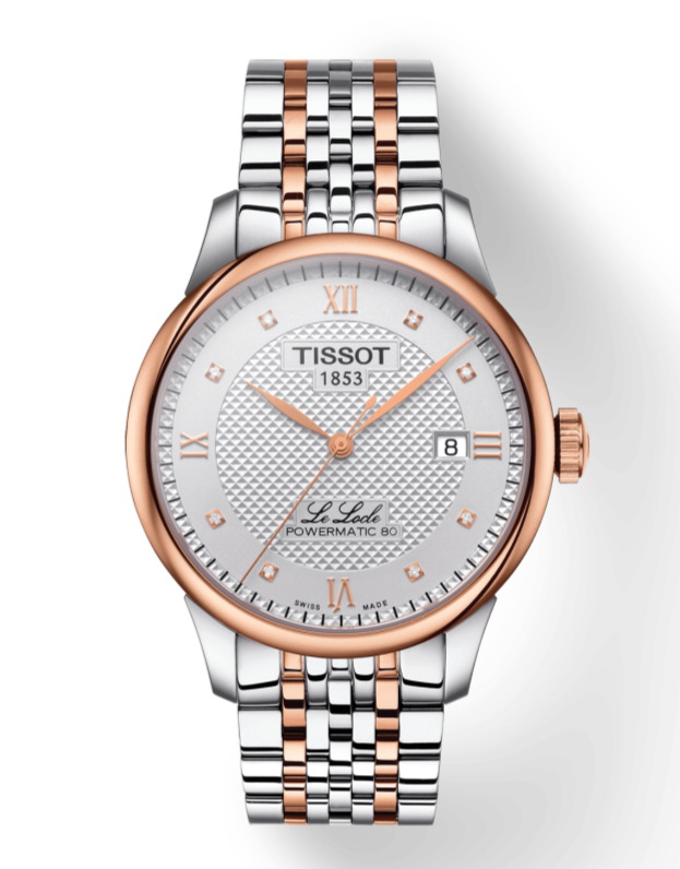  Shop Authentic Tissot Le Locle Automatic Cosc Silver Dial Two Tone Steel Strap Watch For Men - T006.407.22.036.00 - Luxxuri