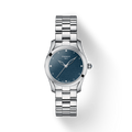 Tissot T Wave II Blue Dial Silver Steel Strap Watch For Women - T112.210.11.046.00