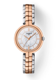  Shop Authentic Tissot T Lady Flamingo Mother of Pearl White Dial Two Tone Steel Strap Watch For Women - T094.210.22.111.00 - Luxxuri
