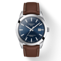  Shop Authentic Tissot Gentlemen Powermatic 80 Silicium Blue Dial Brown Leather Strap Watch For Men - T127.407.16.041.00 - Luxxuri