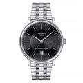  Shop Authentic Tissot T Classic Carson Premium Powermatic 80 Black Dial Silver Steel Strap Watch For Men - T122.407.11.051.00 - Luxxuri