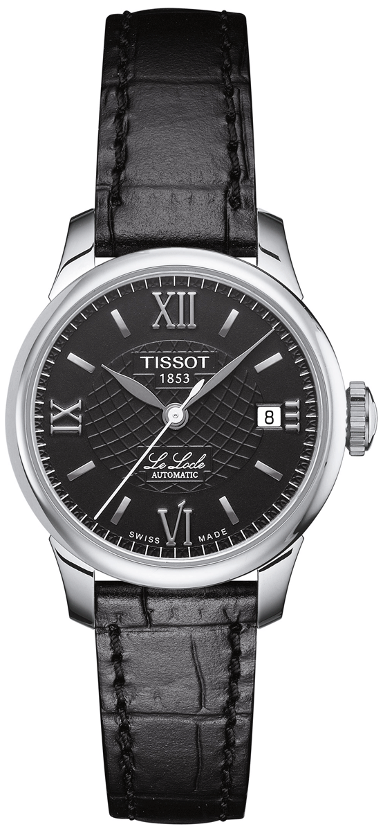  Shop Authentic Tissot Le Locle Automatic Leather Strap Watch For Women - T41.123.57 - Luxxuri