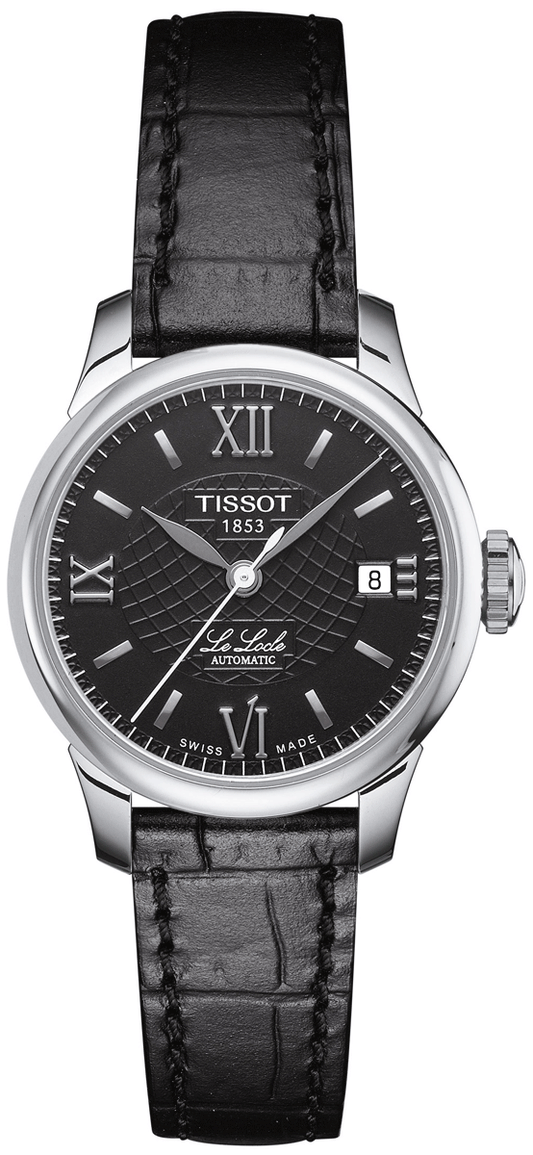  Shop Authentic Tissot Le Locle Automatic Leather Strap Watch For Women - T41.123.57 - Luxxuri