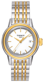  Shop Authentic Tissot Carson Steel Lady White Dial Quartz Watch For Women - T085.210.22.011.00 - Luxxuri