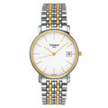  Shop Authentic Tissot Desire White Dial Two Tone Mesh Bracelet Two Tone Steel Watch For Men - T52.2.481.31 - Luxxuri