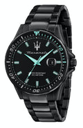  Shop Authentic Maserati SFIDA Aqua Edition Analog Black Dial Black Steel Strap Watch For Men - R8853144001 - Luxxuri