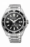  Shop Authentic Citizen Promaster Diver Chronograph Black Dial Silver Steel Strap Watch For Men - BN0190-82E - Luxxuri