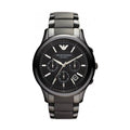  Shop Authentic Emporio Armani Ceramica Chronograph  Black Dial Black Strap Watch For Men - AR1452 - Luxxuri