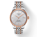 Tissot T Classic Le Locle Powermatic 80 Silver Dial Two Tone Steel Strap Watch For Men - T006.407.22.036.00