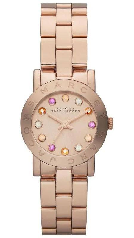  Shop Authentic Marc Jacobs Amy Rose Gold Dial Rose Gold Steel Strap Watch for Women - MBM3219 - Luxxuri